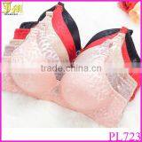 New Comfortable Enchanting Women Sexy Wireless Push-Up Thin Bras Brassiere 3/4 Cup 40/90B