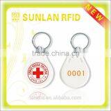 ABS RFID Keyfob With Serial Number