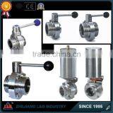 ISO Certified Factory Direct Sale Stainless Steel Sanitary Butterfly Valves thumbnail-2