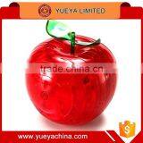 Sweet 3D Big Red Crystal Apple Jigsaw Lovely House Decor thumbnail-1
