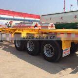 2016 Hot Sale CIMC 40ft 3 Axle Shipping Container Skeleton Frames Semi Trailer thumbnail-5