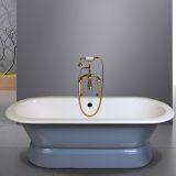 freestanding cast iron bath Lamarty