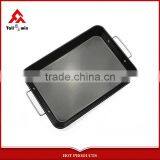 8.5''non- Stick Quare BBQ Grill Topper,fry Basket With Handle,roaster Tools thumbnail-4