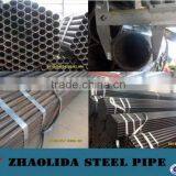 ASTM A53 Erw Welded Round Steel Pipe Welding Mild Black Pipe Carbon Steel Pipe Manufacturer thumbnail-6