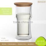 Pyrex Funky Decorative High End Tea Glass Jar Mug thumbnail-3