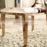 Flower Shape Fabric Cover Dining Chair for Hotel thumbnail-6
