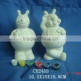 Ceramic Diy Bottle Coin Bank thumbnail-1