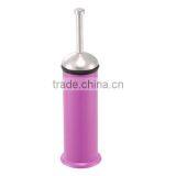 Colorful Bathroom Stainless Steel Metal Toilet Brush Holder thumbnail-1