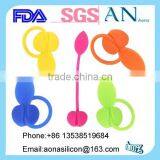 Manufacture Fashion Leaf Shape Earphone Headphone Organizer thumbnail-1