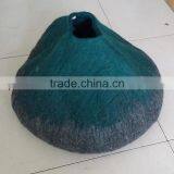 OEM 100% New Zealand Wool Fet Cat Cave Bed From Largest Factory thumbnail-6