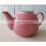 BTHJC-2 Creative Home 42oz Ceramic Teapot With S/S Lid & Infuser thumbnail-2