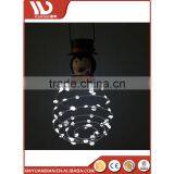 Names Christmas Ornaments Hanging Led Solar Lantern Decoration Snowmen Santa Metal Hanging Light thumbnail-5