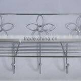 Bathroom Shelf With Hooks thumbnail-1