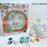 Diy Paint Design Ceramic Snowman Statue thumbnail-6
