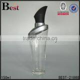 China Cheapest Clear Glass Bottle 150ml Special Design Cosmetic Perfume Bottle Glass Wholesale Manufacture