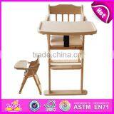 2015 New Baby High Chair,solid Wood High Chair,hot Sale Baby High Chair W08F015 thumbnail-6
