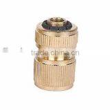 Solid Brass EU Standard Quick Hose Connector 1/2" 5/8" 3/4" Hose Regular High Quality 1/2" Brass Quick Hose Connector thumbnail-1