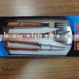 3 Pcs Stainless Steel Bbq Sets