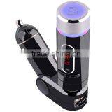 Cheap High End Bluetooth Removable Separete 2A Car Charger Kit With Handsfree FM Transmitter TF Card Mp3 Player thumbnail-4