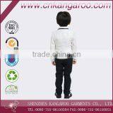 Formal Polyester Boys Kids White Dress Suit thumbnail-2