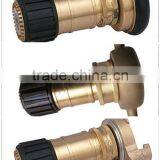 Marine Wholesale 3 Position Brass Fire Hose Nozzle thumbnail-1