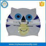 Novelty Silicone Swimming Caps,Silicone Ear Protect Swimming Caps,waterproof Silicone Swim Cap