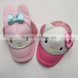 Hello Kitty Trucker Baby Hat Mesh Cap With Ears For Children thumbnail-1