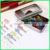 Long Shape Number Metal Colored Wire Holders Paper Clips for Advertising Gifts Use thumbnail-5
