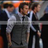 2017 Classical Grey Hot Design Fashion Men Vest thumbnail-1