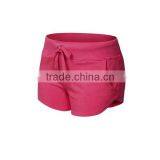 Cotton Fleece Gym Fitness Shorts Plain Bodybuilding Gym Shorts For Women thumbnail-5