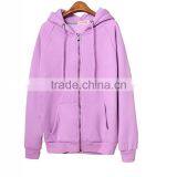 Popular Life Inside Brush Fleece Zipper Hoodie (CVC60/40) thumbnail-5
