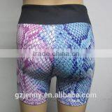 New Custom Women Sports Sublimation Gym Short Girls Wearing Yoga Pants Wholesale thumbnail-2