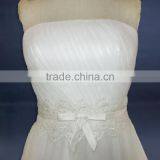 Hot Sexy Low Back Sleeveless Sheath Wedding Dress thumbnail-5