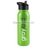 USA Made 24 oz Tritan Metalike Sports Bottle With Flip Straw Lid - Metallic Colors, BPA/BPS-free and Comes With Your Logo thumbnail-2