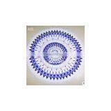 Walson Wholesale Drop Shipping Terry Velour 150cm Round Beach Towel Throw Blanket Belize thumbnail-2
