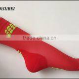 Colored Ankle High 18-20 Mm/hg Compression Hiking Running Biking Socks thumbnail-1