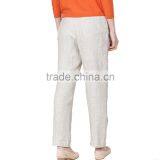 2016 Customized Women Stylish Breathable Linen Casual Pants Pattern thumbnail-4