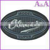 Fashionable Custom Brand Luggage Bag Silicone Label PVC Logo Rubber Tag thumbnail-5