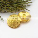 DIY Buttons Monopoly Metal Clasp Buckle Imitation Gold Eagle British Style Clothing Accessories 1.5cm thumbnail-1