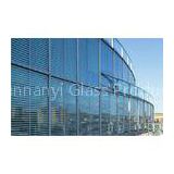 Curved Laminated Insulated Glass 19mm 20mm 25mm For Curtain Wall