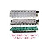 8port Passive Power Over Ethernet Poe Injector Panel
