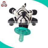 Custom Plush Stuffed Toy Funny Pacifier Baby Pacifier With Plush Toy thumbnail-6