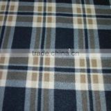 Flannel printed fabric