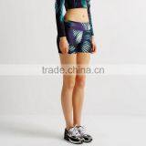 Green Leaf Print Play Up Sport Yoga Pants thumbnail-2