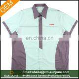 China Manufacturer Custom Work Shirt With Embroidery Logo thumbnail-1