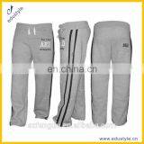 Fleece Joggers Track Suit Bottom Jogging Trousers Exercise Fitness Boxing MMA Gym Sweat Fleece Trousers Cotton Fleece BLUE-DARK thumbnail-5