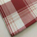 Non-elastic Pure Polyester Fabric With Large Grid Print thumbnail-1