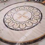 Arabic Floor Marble Tile Flower Pattern Floor Waterjet Medallion