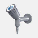 VIRTUES Laboratories Panel Mounted, Single Outlet Faucet Water Supply Fitting Solid Brass Goose Neck Spout White Grey Color V02 thumbnail-2