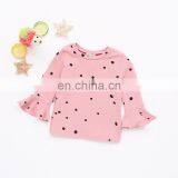 Baby Girl Tops Polka Dot Print T-shirt Fall Winter Sweet Long Sleeve Shirt Kids Clothing Toddler Tees thumbnail-5